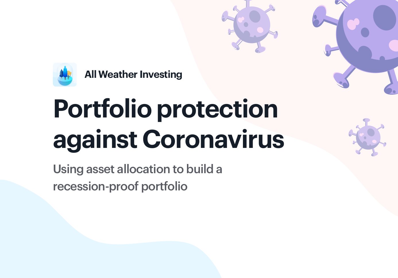 Portfolio protection against COVID-19 (Coronavirus)